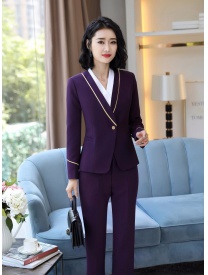 女式短款一?？畚餮b紫色