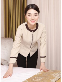保潔服一?？坌』ㄟ?米黃